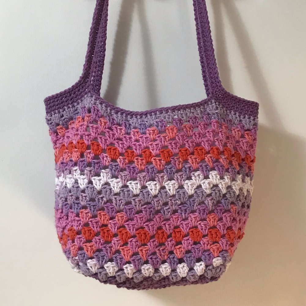 Handmade crochet bag